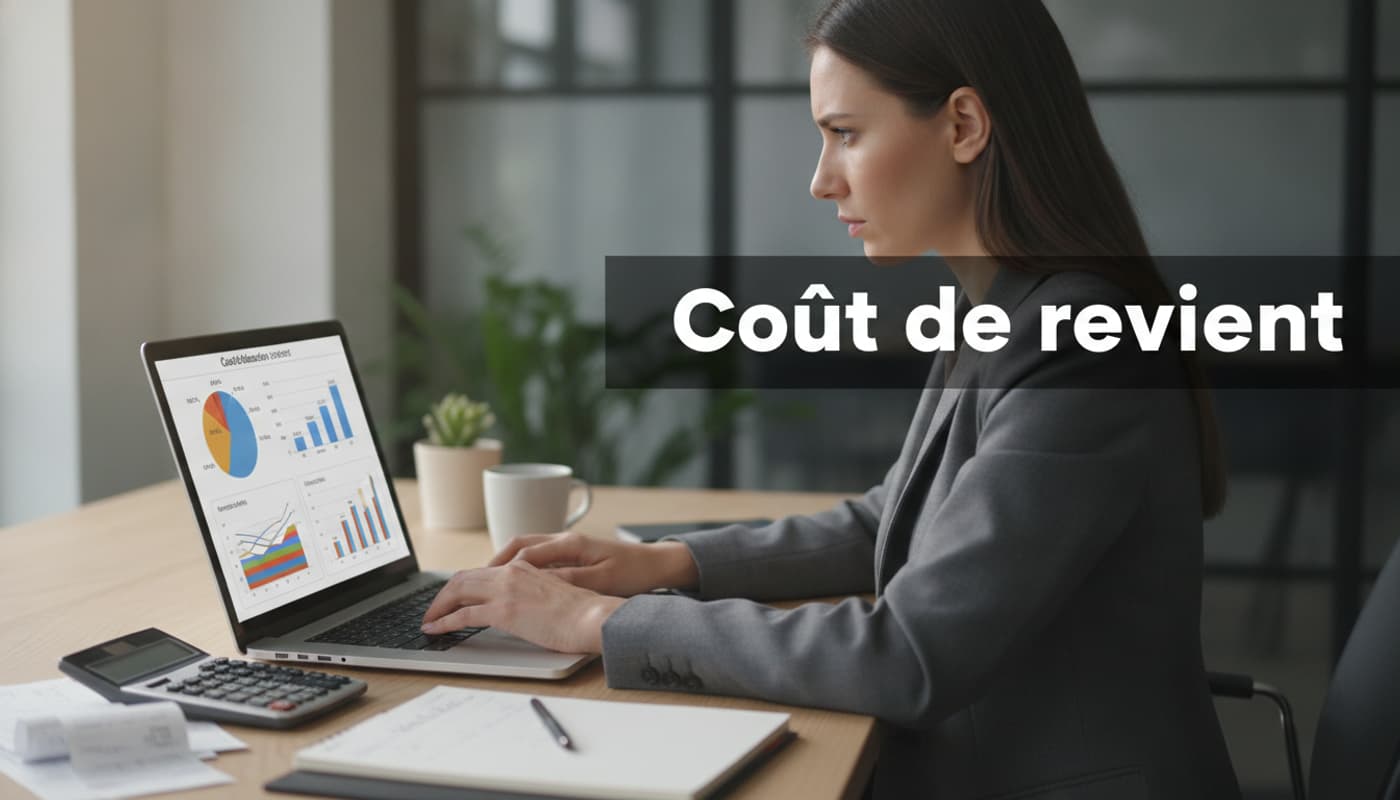 Un professionnel examine des données financières affichées sur un écran d